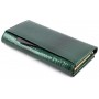 Стильний гаманець з лаковою тисненою шкірою Marco Coverna MC-403-1010-7 (JZ6577) зелений