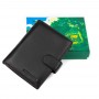 Оригінальний гаманець зі шкіри з відділенням для документів водія Marco Coverna MC-5176-1 (JZ6715) чорний