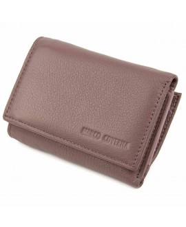 Невеликий якісний жіночий гаманець на магнітах Marco Coverna MC-1419-6 (JZ6634) рожевий (пудра)