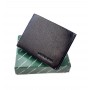Маленький шкіряний чоловічий гаманець на магнітах із затискачем для грошей 11,5х9 Marco Coverna 22-555-(18105) чорний