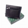 Маленький шкіряний чоловічий гаманець на магнітах із затискачем для грошей 11,5х9 Marco Coverna 22-555-(18105) чорний