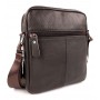 Чоловіча шкіряна сумка для чоловіків JZ NS1201-2 коричнева