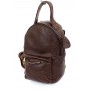 Невеликий рюкзак зі шкіри для дівчаток JZ NS013-2 коричневий