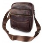 Чоловіча сумка - барсетка зі шкіри JZ NS8234-2 коричнева