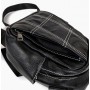 Маленький жіночий шкіряний рюкзак JZ NS87022 чорний