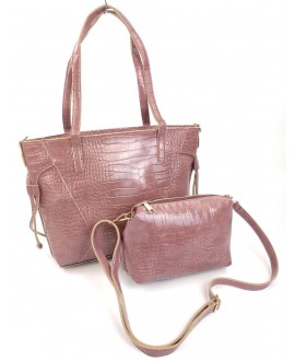 Комплект сумок два в одном для женщин (2 в 1) JZ NS805-3 розовый