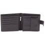 Стильний та практичний гаманець зі шкіри для чоловіків 11,5х10 Marco Coverna M107 (21596) чорний