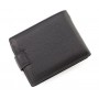 Стильний шкіряний гаманець з візитницею 11,5х9 Marco Coverna M111 (21584) чорний
