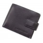 Чоловічий шкіряний портмоне із затискачем для грошей 11,5х9,5 Marco Coverna 4m-611 (18565) чорний