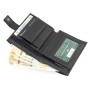 Шкіряний гаманець для чоловіків 9,5х12 Marco Coverna 190415-MC (19743) чорний