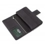 Повсякденний гаманець на блискавці із блоком під багато карток 20х11х3,5. MC Leather 22-7m-183 (17426) чорний