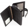 Місткий шкіряний гаманець-клатч 19,5х9,5 Marco Coverna 1393 (17015) чорний