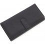 Жіночий гаманець з натуральної шкіри на два відділення 18,5х9 Marco Coverna MA246 - Black (17174) чорний
