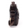 Шкіряна сумка-месенджер чоловіча з ручкою для долоні JZ AN-901-1 18x23x7-9 Коричневий