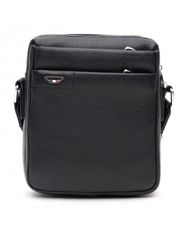 Мужская кожаная сумка премиум качества JZ SB-JZK1z210-black