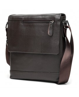 Мужская кожаная сумка-планшет JZ SB-JZK18146-brown