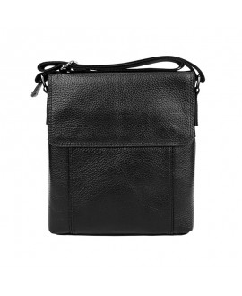 Мужская кожаная сумка формата А5 JZ SB-JZ1t8153m-black