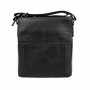 Чоловіча шкіряна сумка формату А5 JZ SB-JZ1t8153m-black