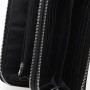 Чоловічий шкіряний гаманець клатч на блискавці JZ SB-JZK12663-a-black