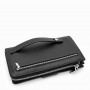 Чоловічий шкіряний гаманець клатч JZ SB-JZK18809bl-чорний
