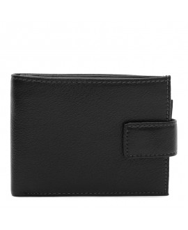 Чоловічий шкіряний гаманець JZ SB-JZK1620bl-чорний