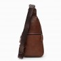 Чоловіча шкіряна сумка-слінг JZ SB-JZk1223abr-brown