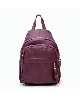 Жіночий шкіряний рюкзак JZ SB-JZK11032v-violet