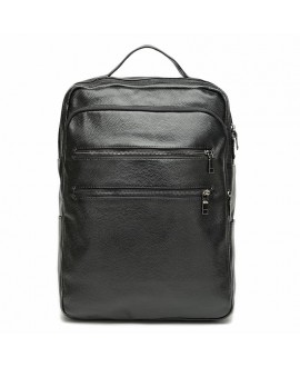 Шкіряний рюкзак JZ SB-JZK1519-чорний