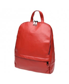 Жіночий шкіряний рюкзак JZ SB-JZK18833-red