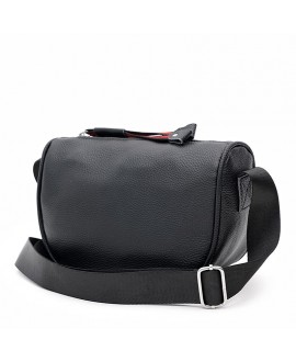 Женская сумка кожаная через плечо JZ SB-JZK120172bl-black