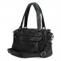 Жіноча сумка з натуральної шкіри з ручками JZ SB-JZk14007-black