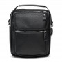 Чоловіча шкіряна сумка з ручкою JZ SB-JZK18209bl-black