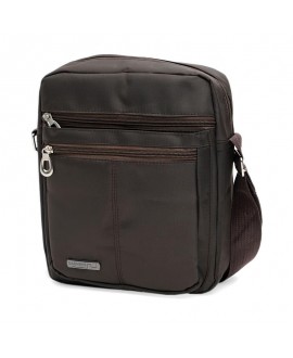 Мужская сумка текстильная JZ SB-JZC1HSSA4002br-brown