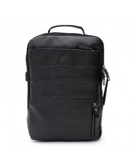 Рюкзак з екошкіри JZ SB-JZC1950bl-black