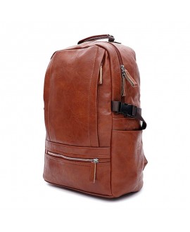 Рюкзак з екошкіри JZ SB-JZC1XX961l.br-коричневий