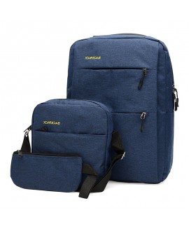 Мужской рюкзак в комплекте с сумкой JZ SB-JZC11083-blue