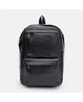 Рюкзак з екошкіри JZ SB-JZC1970bl-black